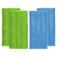 ✥ Adapted to Swiffer WetJet flat mop cloth with adhesive buckle thickened wet and dry mop head accessories