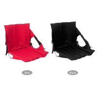 Multifunctional Outdoor Cushion With Backrest Folding Seat CushionFoldable Outdoor Picnic Camping Beach Chair for Camping Hiking Sleeping Pads