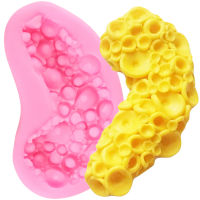 Coral Silicone Mold Cupcake Topper Fondant Molds DIY Party Cake Decorating Tools Resin Clay Soap Candy Chocolate Gumpaste Mould Bread  Cake Cookie Acc