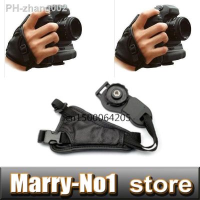 2PCS High Quality Faux Leather Hand Grip Wrist strap for all DSLR camera 5D2 D810 D800 D500 1DX 5D3 5D2