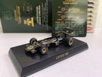 1:64 KYOSHO LOTUS 72E #6 #1 F1คอลเลกชันของโลหะผสมหล่อรถรุ่นเครื่องประดับ