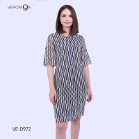 VERONIQA Dress VE-D972 ชีฟองปริ้นท์ IGPU19-3-PM5