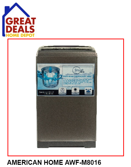 American Home Automatic Washing Machine Awf M8016