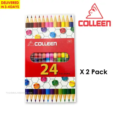 Colleen Neon Best Coloured Pencils Set Art Drawings 72 Colors