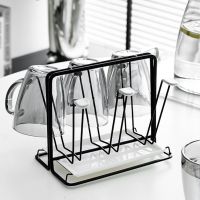 6 Bottle Dish Drainer Metal Bottle Holder, Drip Rack for Vessels with Drip Tray, for , , ,