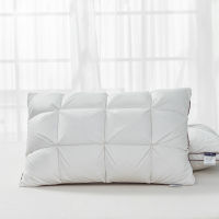 2021Peter Khanun Soft Pillows White Goose Down Feather Pillows for Sleeping Neck Protection Bed Pillows with 100 Cotton Cover 014