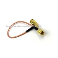 SMA Male to SMA Right Angle Male Pigtail Cable RG316 RF Adapter Coaxial Cable 15CM 20CM