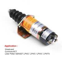 1502-24C6U1B2S1A ตัวหยุดปิดเชื้อเพลิง24V สำหรับ Woodward สำหรับ Cummins Lister Petter SA-2944T