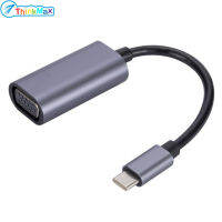 100% เป็นของแท้!!2023New USB ตัวแปลง C เป็น VGA แบบหัวแปลงสายวีจีเอสายอะแดปเตอร์สำหรับการเล่นหน้าจอฉายเครื่องโปรเจ็คเตอร์จอทีวี