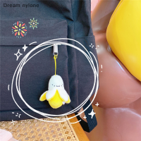 Dream nylone พวงกุญแจกล้วยตุ๊กตารูปการ์ตูนตุ๊กตากล้วยห้อยกระเป๋าพวงกุญแจรถของขวัญ
