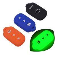 ☑✵㍿ jingyuqin 10PCS Silicone Rubber Colorful 4 BTN Smart Remote Car Key Cover Case For Toyota 4 Runner Sequoia Protection Replace