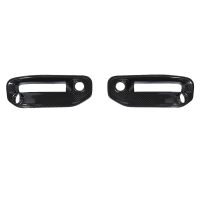 Car Front Fog Light Lamp Decoration Cover Trim for Dodge RAM 2018 2019 2020 2021 2022 Accessories, ABS