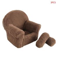 SOME 3 Pcs Newborn Baby Posing Mini Sofa Arm Chair Pillow Infant Photography PropTH