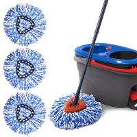 ஐ✺□ 3Pcs Mop Heads Replacement Spin Mops Head Microfiber Mop RefillsEasyWring Mop Cleaning Floor Head Mop Replacement