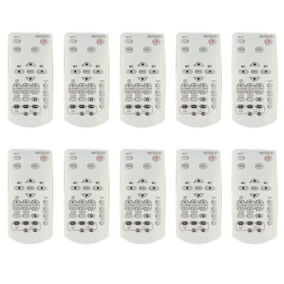 10X Projector Remote Control for CASIO Projector YT-141 XJ-A142 XJ-A147 XJ-A242 XJ-A247 Replacement Remote Control