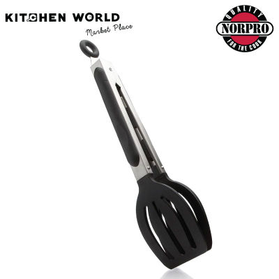 NORPRO 1956 GRIP-EZ 9" LOCKING SPATULA TONG