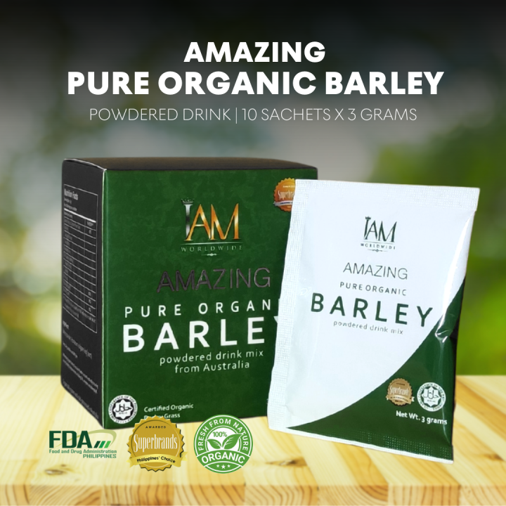 Original Amazing Barley Amazing Pure Organic Barley Powdered Drink by ...