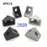 10pcs 20pcs Aluminum 2020 Corner Bracket Fittings 20x20x17mm Corner Angle Bracket for Connector Aluminium Profile CNC Router Hand Tool Parts Accessori