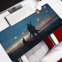 GhostBlade Anime Big Mouse Pad Cute Xxl Extended DIY Cute Gaming Mousepads Desk Mat Laptop Keyboard Mats 900x400 Locking Edge Game Mausepad Deskmat for Girl