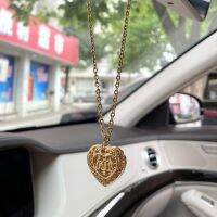 fgjfykjd Islam car handings ALLAH Car Rear View Mirror stainless steel Car Pendant