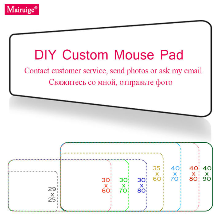 Large Computer Mouse Pad Desk Protector Mousepad 90x40 Desktop Accessory Office Work Non-slip Mat Table Pads Mat for Keyboard