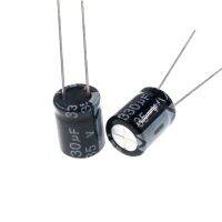 【YF】♗✔﹉  20pcs 330uF 35V 330MFD 35Volt 10x13mm Aluminum Electrolytic Capacitor Radial 330mf35v 330uf35v 35v330mf 35v330uf