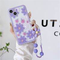 [2023ร้อน] สำหรับ OPPO Reno 5เคส Lite เชือกมือเคสโทรศัพท์โปร่งใสอีพ็อกซี่ดอกไม้สำหรับ OPPO Reno 7 Reno5 6 Z 7z Realme 8i 9i C21y C12 9pro