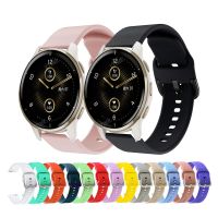 【CW】 18mm 20mm 22mm Silicone Strap For Garmin Vivoactive 3 4 4s Watch Band Venu 2 2s SQ Wristband Plus Forerunner 245 Bracelet