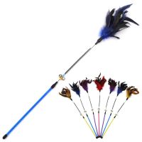 3 style Cat puzzle interactive funny cat stick pet cat toy feather ball spring funny Pet pole pet supplies pets teaser rods