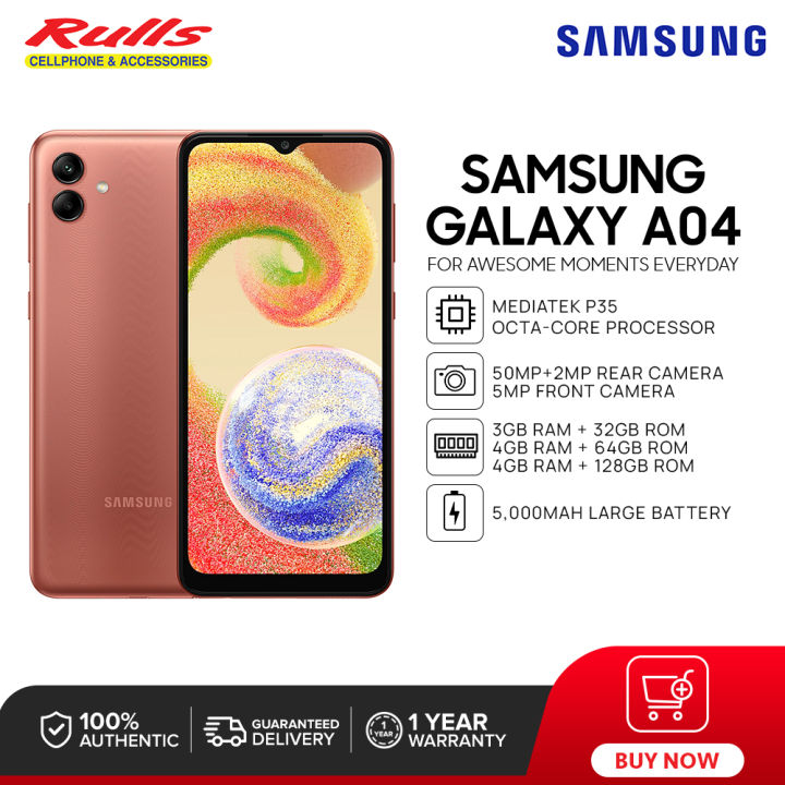 Galaxy A04 Orange Copper 64 GB