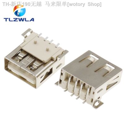 【CW】✆✿  10PCS USB Type A Port Female Solder Jacks PCB Socket USB-A type 4Pin