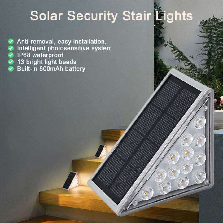 คลังสินค้าพร้อม-zir-mall-original-solar-powered-led-step-lights-ip68-waterproof-solar-dock-lights-light-up-all-night-for-patio-stairs-ground-driveway-pathway-lighting