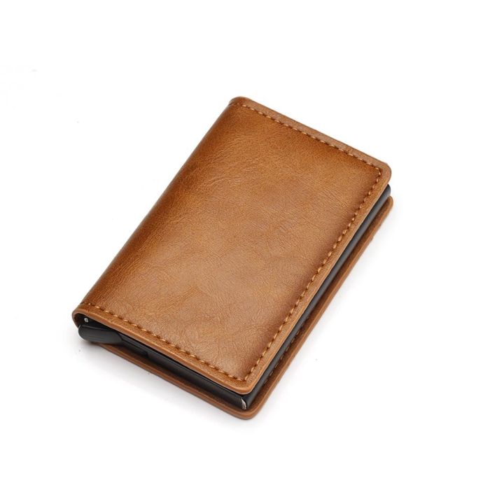 2020-rfid-wallet-crazy-horse-pu-leather-aluminium-box-automatically-pops-up-credit-card-holder-men-and-women-metal-fashion-card