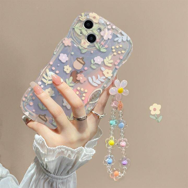 เคสโทรศัพท์มือถือแบบนิ่ม-ใส-กันกระแทก-ลายดอกไม้-หลากสี-สําหรับ-iphone-11-pro-max-12-13-14-pro-max-7-8-plus-se2020-xr-xs-max-xs-plus-max