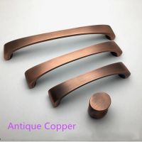 3.75" 5 6.3 Antique Copper Bronze Drawer Pulls Knobs Black Dresser Handle Brushed Nickel Kitchen Cabinet Door Handles Knob