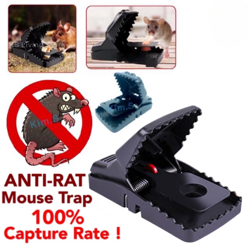 Reusable Plastic Rat Mouse Trap, Safe, Sensitive, Effective, Easy