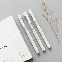 3ชิ้น/ล็อต Muji ปากกาเซ็นชื่อเจลหมึกดำเรียบง่าย0.5มม. Escolar Papelaria โรงเรียนสำนักงานของขวัญส่งเสริมการขาย