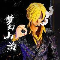 แฟนตาซี Sanji รุ่นคุณภาพสูง GK ซานจิเท้าสีดำขนาดใหญ่,หนึ่งชิ้นรูปปั้นทำมือ