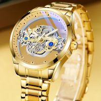 New hollow transparent non automatic business men watch waterproof luminous foreign trade speed sell tong undertakes --Mens Watch238812☎❄❒