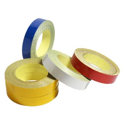 Night Car Reflective Tape Safety Warning Car Decoration Sticker Reflector Protective Tape Strip Film Exterior Accessories Adhesives Tape