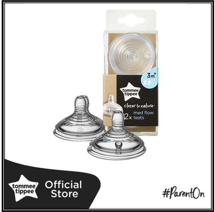Tommee Tippee Closer to Nature Medium Flow Nipple Teats Lazada PH