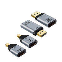 HUA823 ชุดโรงงาน HDMI แม่หมุน DP ตัวผู้ miniDP ตัวผู้ 4K60HZ สายหัวแปลงหน้าจอส่งวิดีโอความละเอียดสูงที่รวดเร็ว