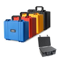 Protective Safety Instrument Tool Box Plastic Storage Toolbox Equipment Suitcase Impact Resistant Shockproof with Sponge