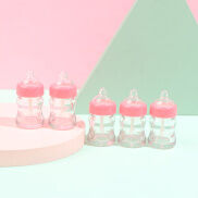 Suixing 5Pcs Empty Lip Gloss Tube Containers Clear Refillable Lip Balm