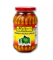 Mothers Recipe Mango Pickle Mild 400g มาเธอร์ส เรซิพี แมงโก้พิคเกิลไมลด์ ซอสมะม่วง 400กรัม