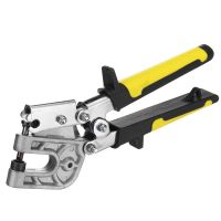 【CW】 10 quot; Flat Mouth Metal Plier HSS Stud Crimper Punch Lock Single Hand Keel Fastening Forceps