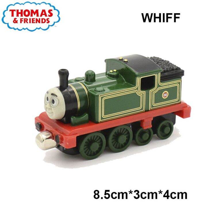 thomas-and-friends-แม่เหล็กอัลลอยด์แบบดั้งเดิม1-43รถของเล่นตั๋วรถไฟโทมัส-anne-bulgy-george-whiff-magnetism-kids-toys-locomotism