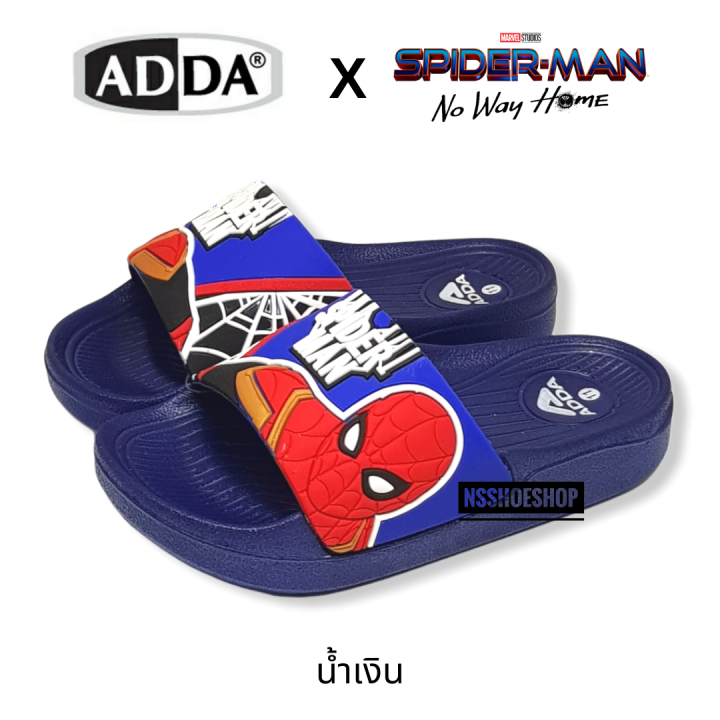 ใหม่-adda-marvel-spider-man-แอ๊ดด้า-มาเวล-สไปเดอร์แมน-รองเท้าแตะเด็ก-32b2e-เบอร์-8-3