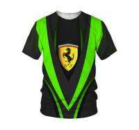 xzx180305  F1  Scuderia Ferrari2023 Signature 3D T-Shirt 34