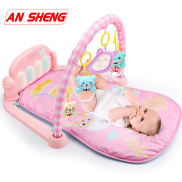 New 3 trong 1 bé Thảm chơi lều chơi Baby gym cho bé Đồ chơi ánh sáng mềm